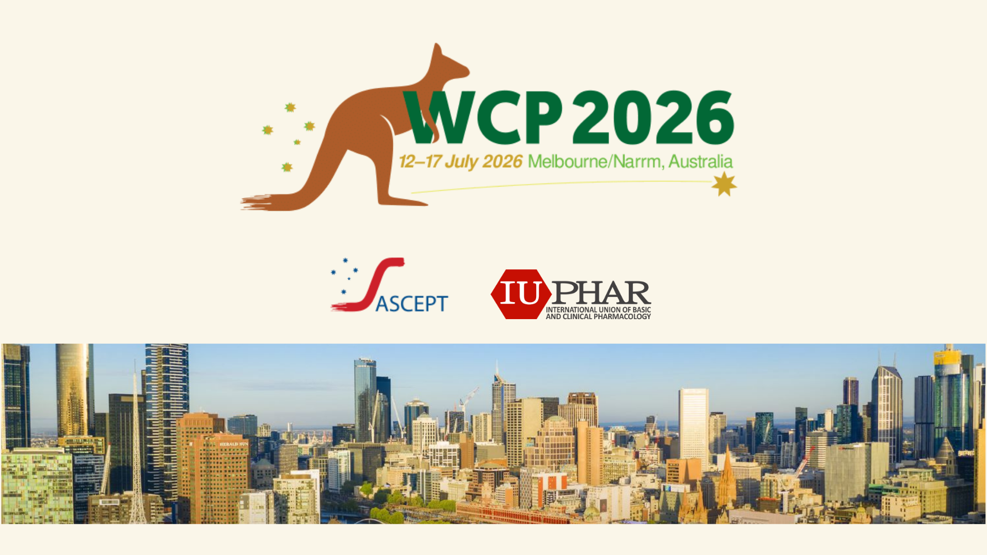 20th World Congress of Basic and Clinical Pharmacology (WCP2026)